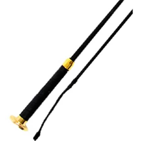 Jacks Jacks 1534-36 36 in. Dressage Whip with Flat Cap - Black 1534-36